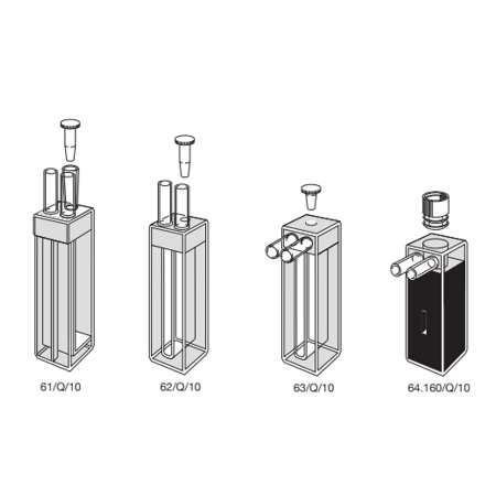 Type 61. Constant temperature with stopper  Type 62 & 63. Constant temperature. Semi-micro Type 64. Constant temperature. Sub-micro