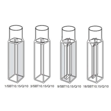 Rectangular Anærobic for use with rubber septa seal
