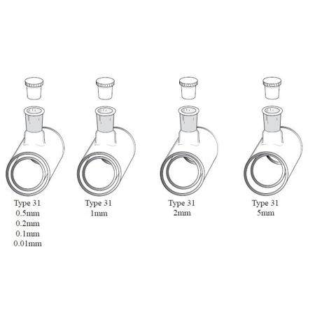 Type 31. Cylindrical. Short path length
