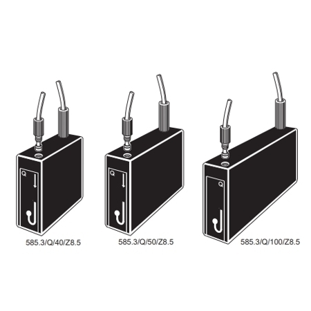 Type 585.3 Flow cells, round aperture