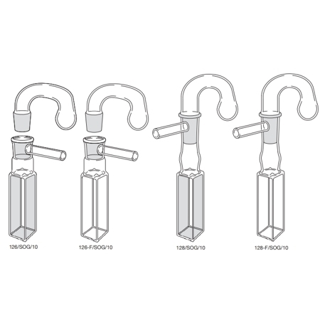 Type 126 & 128. Anærobic. Standard Rectangular 126-F & 128-F Fluorimeter