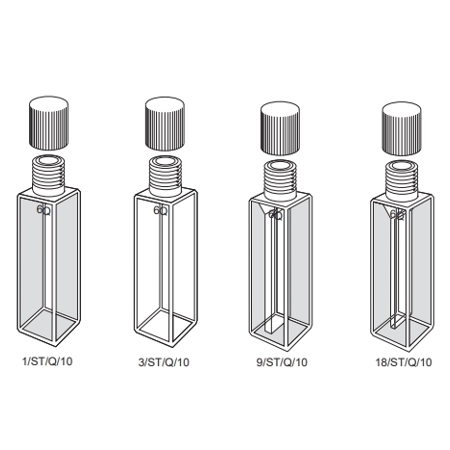 Rectangular with small screw cap (ST)