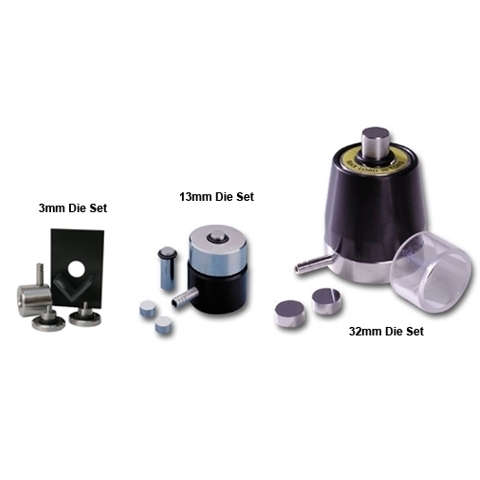 Evacuable KBr & Briquetting Pellet Dies